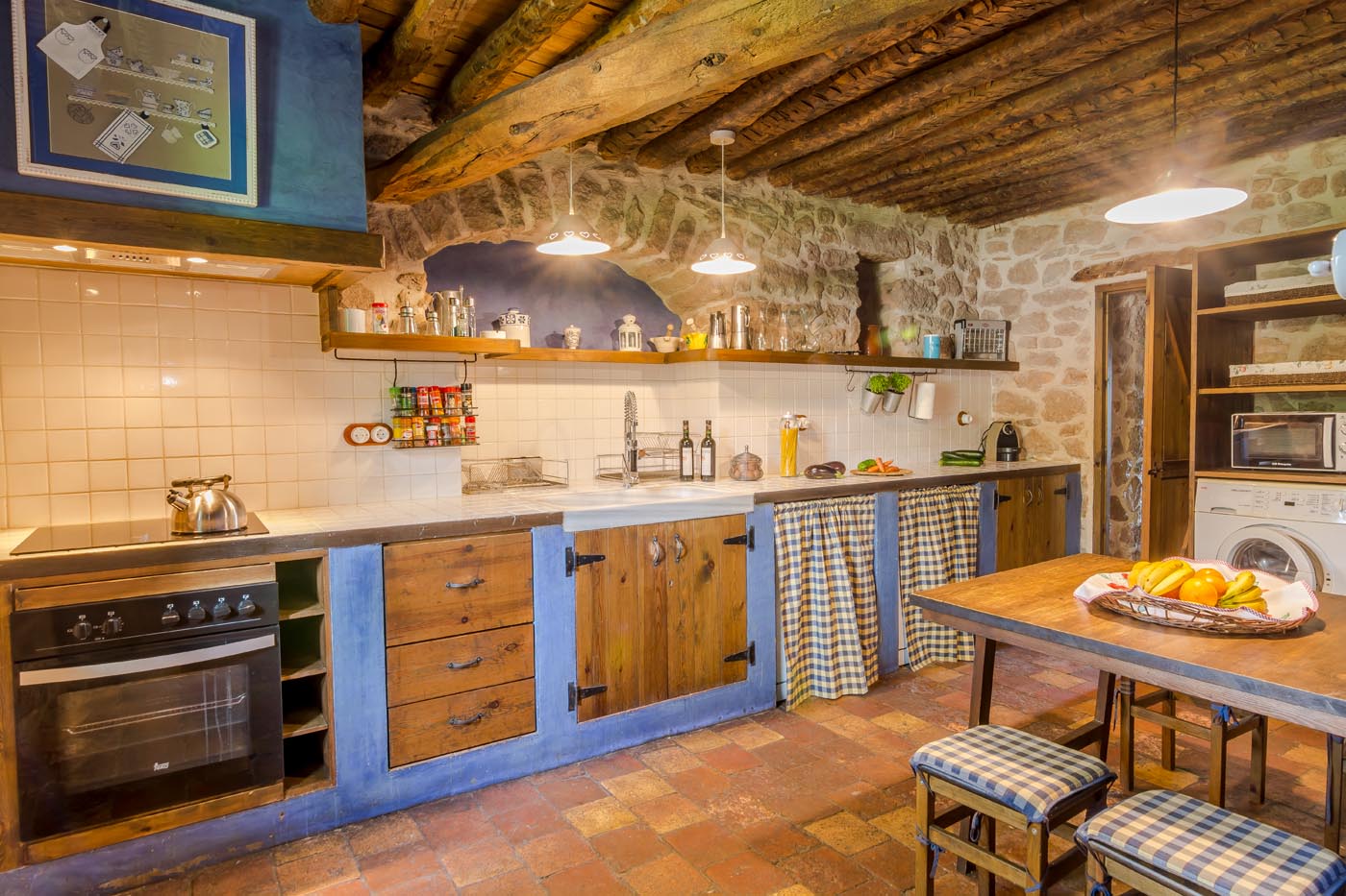 Cocina de estilo rústico